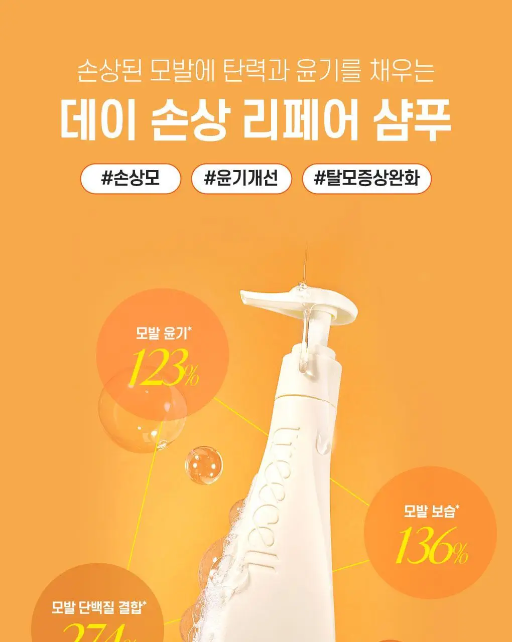 [두피유분컨트롤] 트리셀 데이/나이트 콜라겐 샴푸 리필 기획(360ml+360ml 리필 ) 택1 상세페이지 20